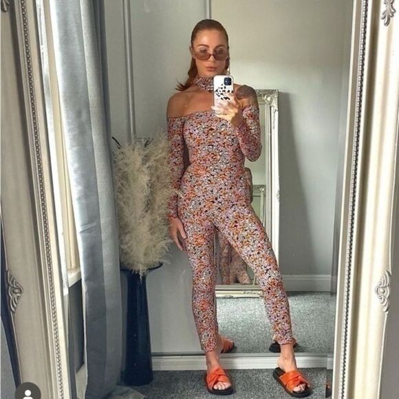 Zara x Purple Magazine Off-Shoulder Jumpsuit - Picture 5 of 8